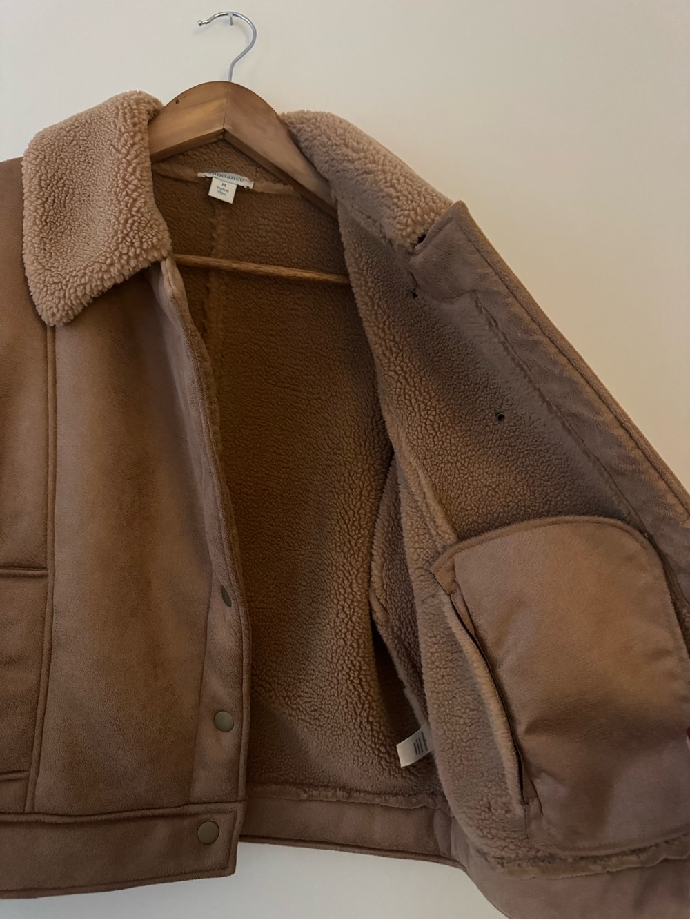 SUNDANCE Moss Ridge Coat in Teddy Brown M - Picture 10 of 14